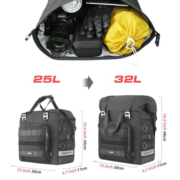 Boční brašny na motorku 25l - Image 3